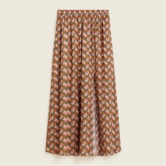 J. Crew Dresses & Skirts - J.Crew Small Side Slit Maxi Skirt in Ratti Prism Floral